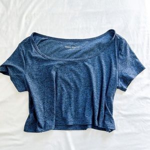 outdoor voices cloudknit crop short sleeve